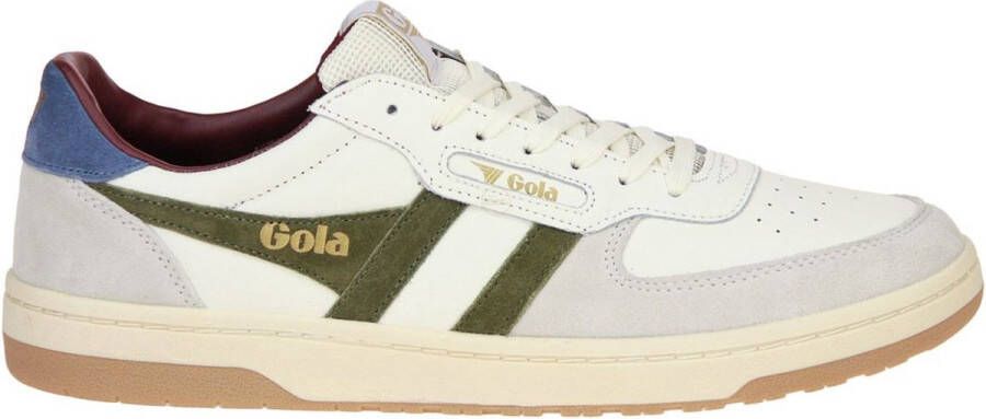 Gola Hawk Wit-Groene Sneaker