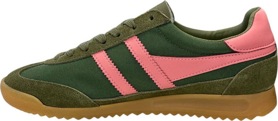 Gola Women's Tornado Sneakers olijfgroen bruin