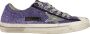 Golden Goose Purple Leather Sneakers - Thumbnail 3