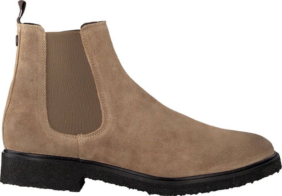 Goosecraft Chet Crepe Chelsea boots Enkellaarsjes Heren Beige