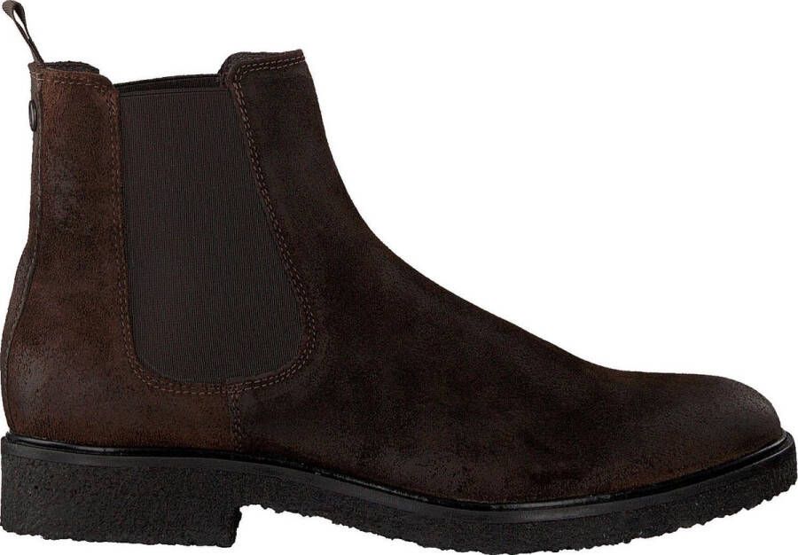 Goosecraft Chet Crepe Chelsea boots Enkellaarsjes Heren Bruin