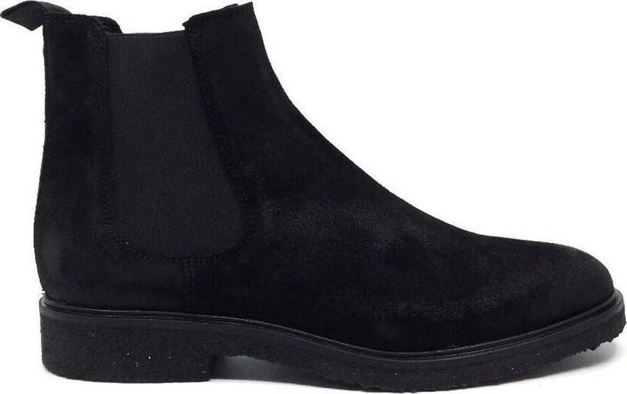 Goosecraft Chet Crepe Chelsea boots Enkellaarsjes Heren Zwart