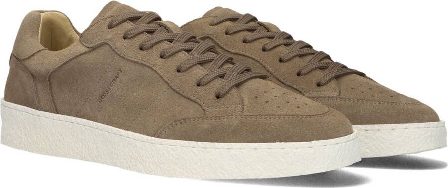 Goosecraft Bruine Suède Lage Sneakers Noptera Brown Heren