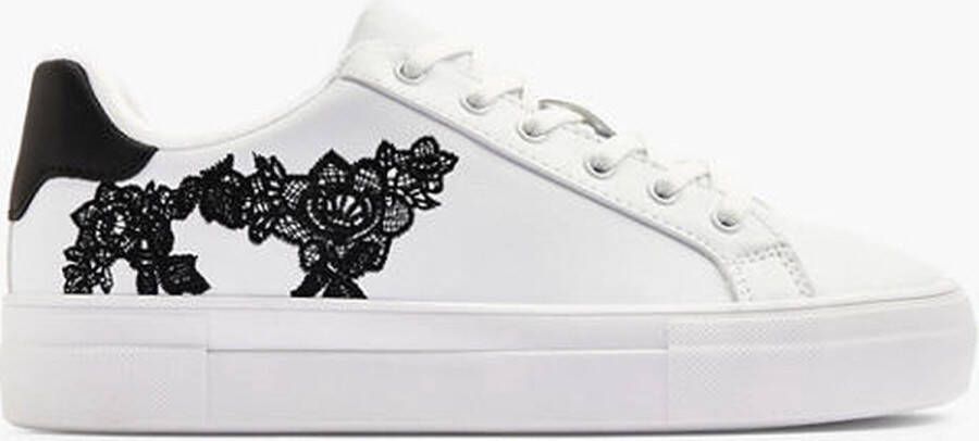 Graceland Witte sneaker bloemen