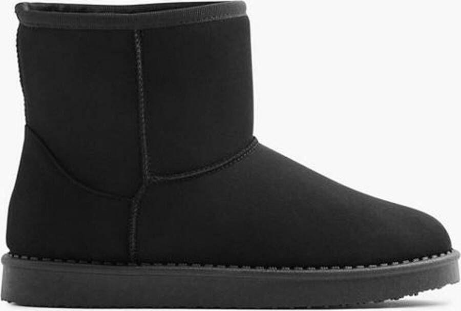 Graceland Zwarte boots gevoerd