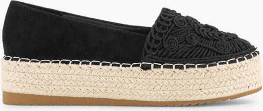 Graceland Zwarte espadrille