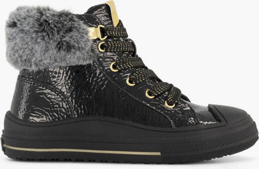 Graceland Zwarte hoge sneaker