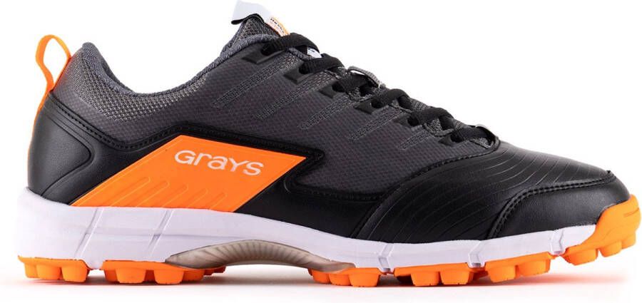 Grays Flash 3.0 Junior Sportschoenen Hockey TF (Turf) Black Orange