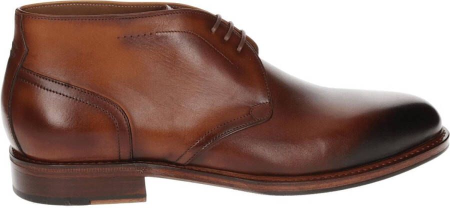 Greve 4578.88-001 Volwassenen Business half-hoogNette herenschoenen Cognac