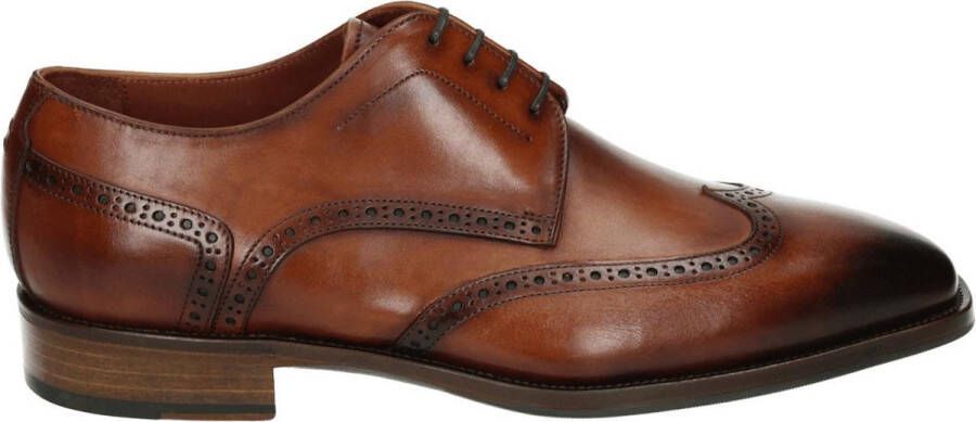 Greve 4970.88-001 Volwassenen Heren veterschoenNette herenschoenen Cognac