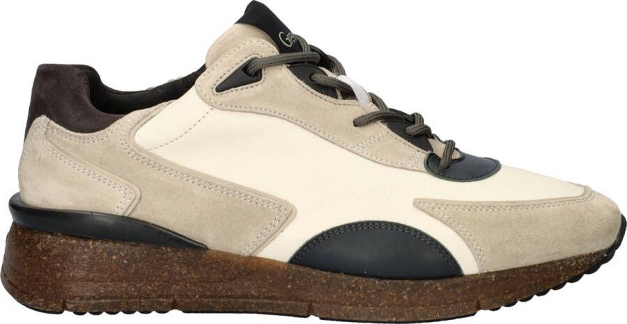 GREVE Lage Sneakers Heren Walker H 7285 Maat: 43 5 Materiaal: Leer Kleur: Bruin