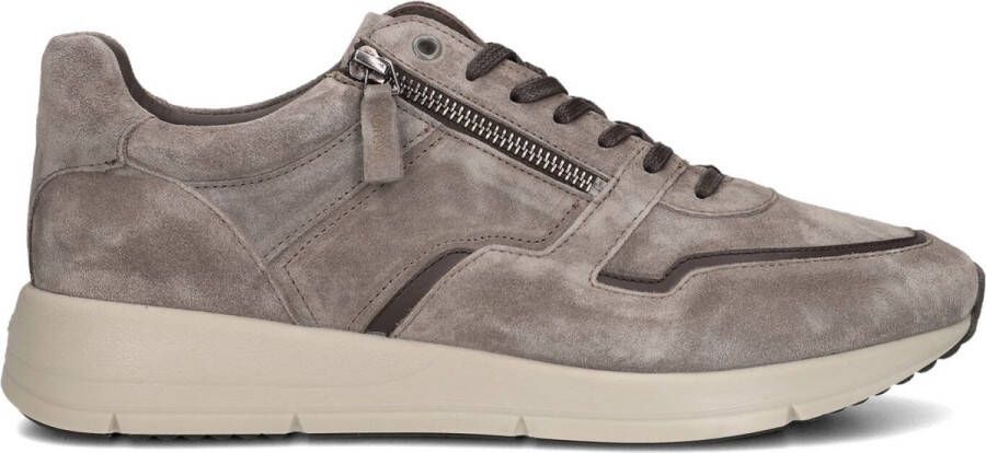 GREVE Lage Sneakers Heren Walker K 3246 Maat: 44 Materiaal: Suède Kleur: Taupe