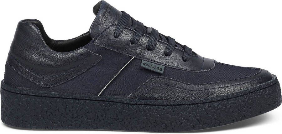 GreyderLab Greyder Lab derlab Sneaker GL 212 52 Donkerblauw Schoen cm Leer Duurzaam Canvas Heren Veterschoenen