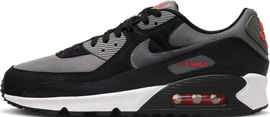 Nike Air Max 90 Sneaker Black-red-grey