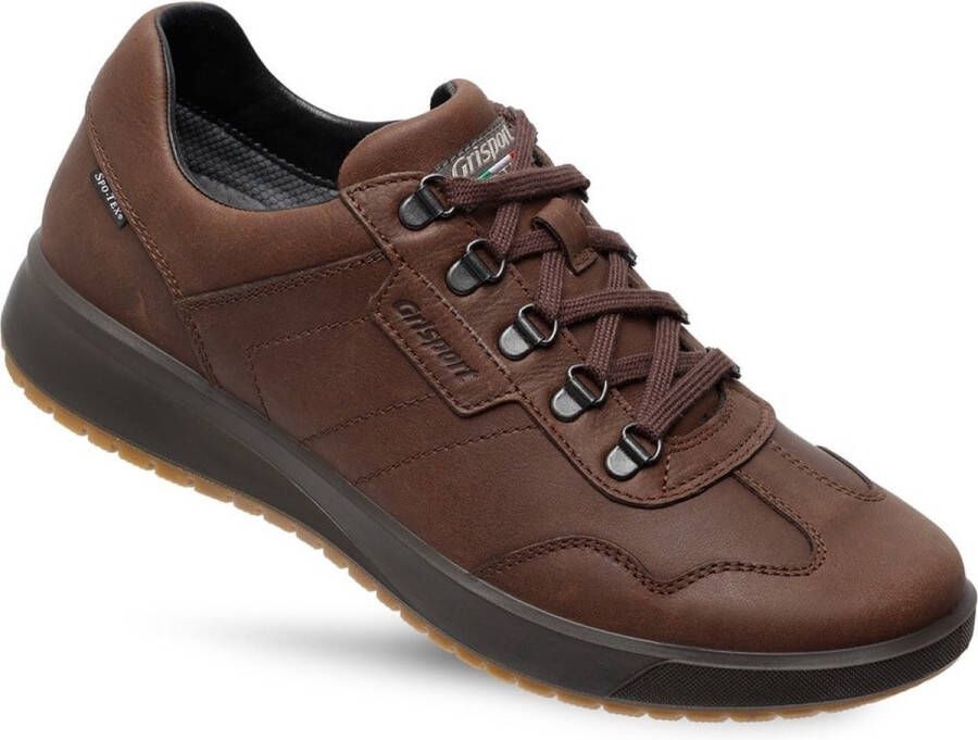 Grisport Active wandelschoenen bruin Leer 300214 Heren