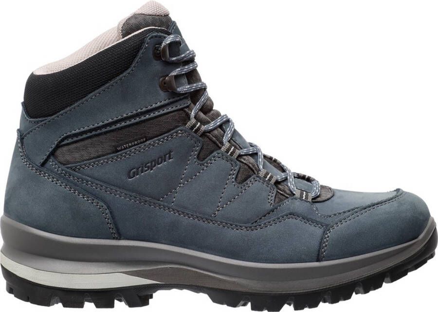 Grisport Bari Mid Wandelschoenen Vrouwen blauw grijs