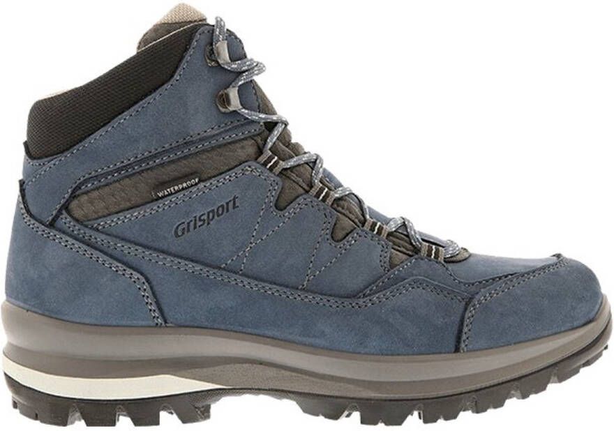 Grisport Bari Mid Wandelschoenen Vrouwen blauw grijs