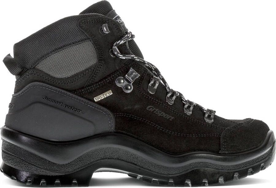 Grisport Bergen Mid Unisex Wandelschoenen Black