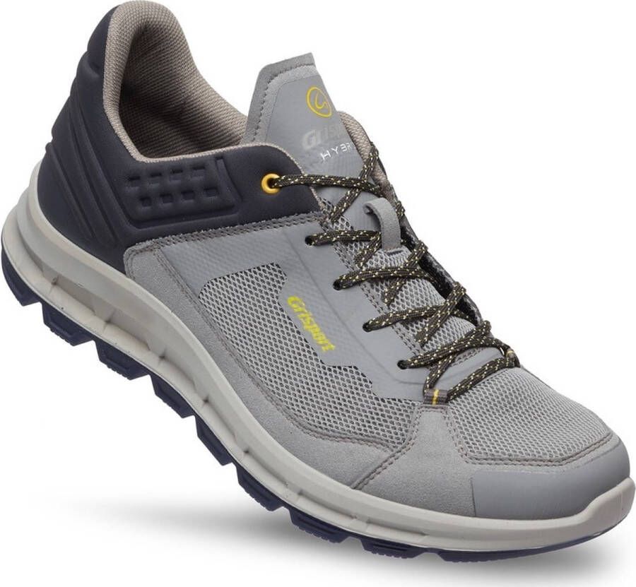 Grisport Delta low grijs wandelschoenen heren