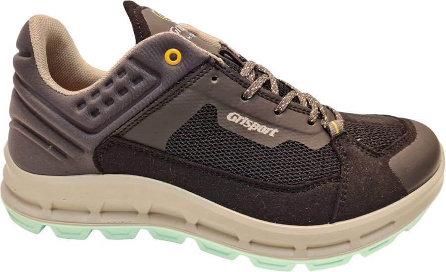 Grisport Delta Low W Wandelschoen Dames synthetische lage wandelschoenen Black