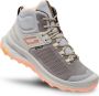 Grisport Discovery Mid grijs roze wandelschoenen uni - Thumbnail 1