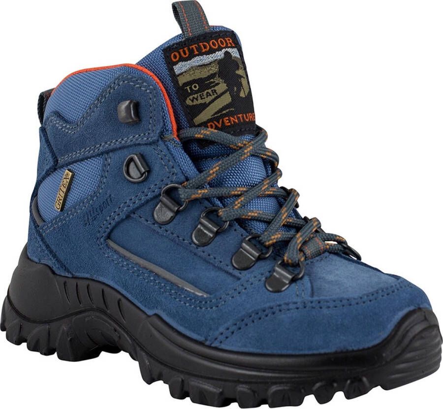 Grisport Rocky Mid wandelschoenen donkerblauw kids