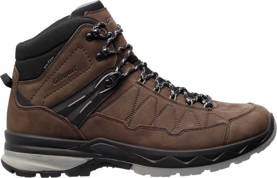 Grisport Gri Tampa Mid Wandelschoenen Halfhoog Bruin