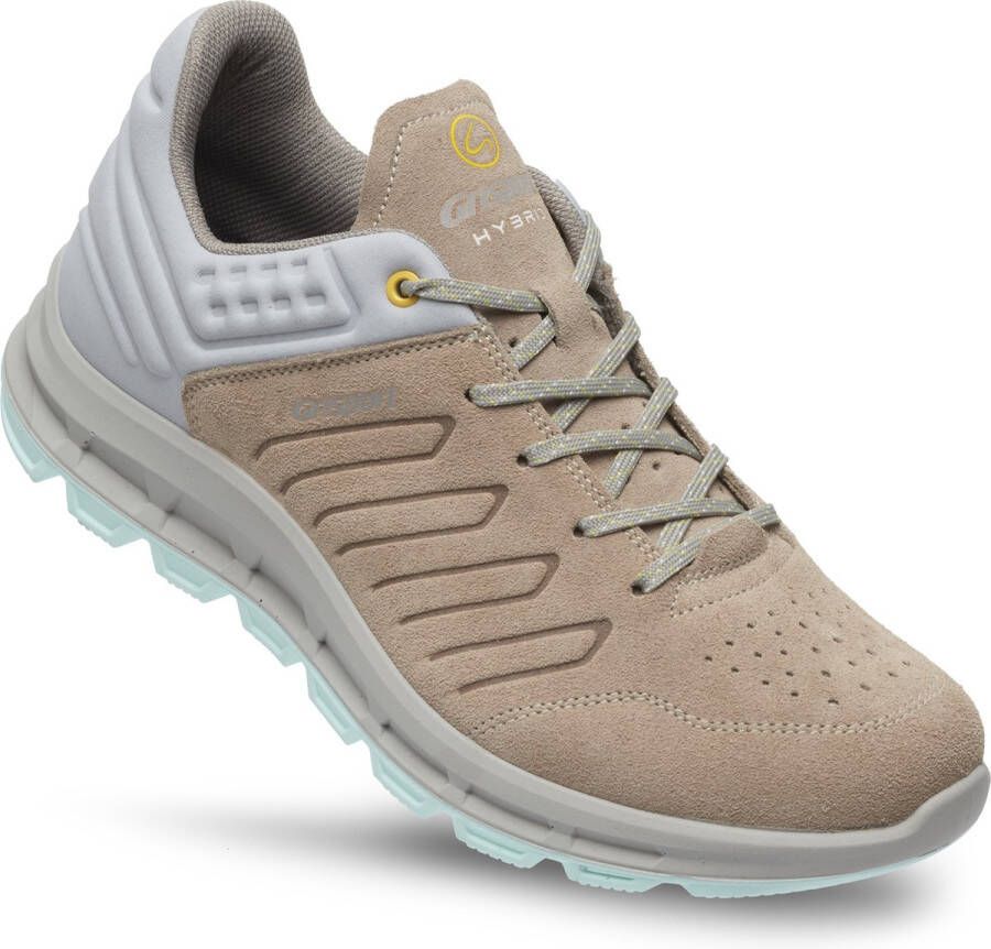 Grisport Nova Low Women Dames Wandelschoenen Beige