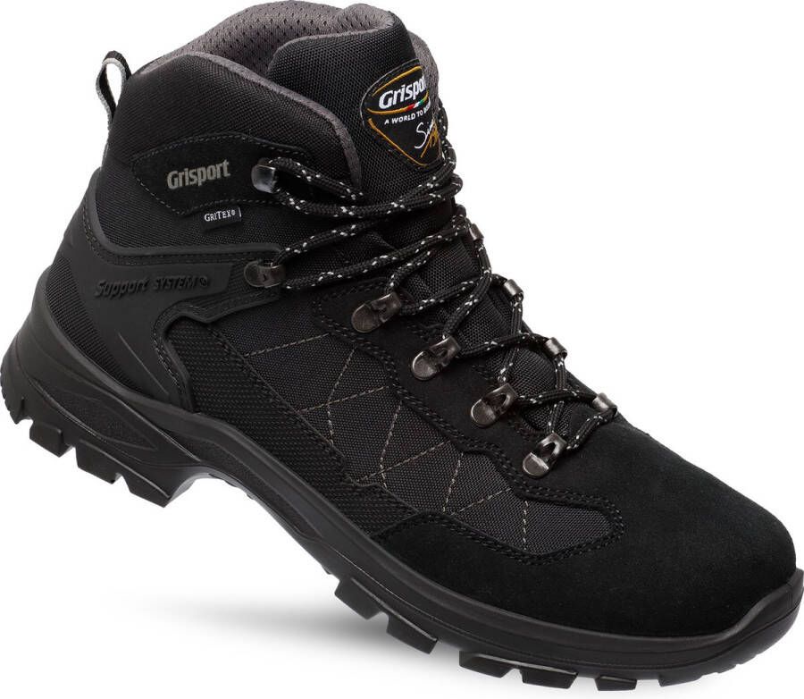 Grisport Scout Mid Scout Mid wandelschoenen zwart