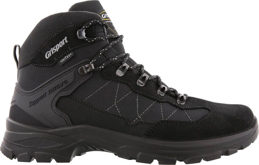 Grisport Scout Mid Scout Mid wandelschoenen zwart