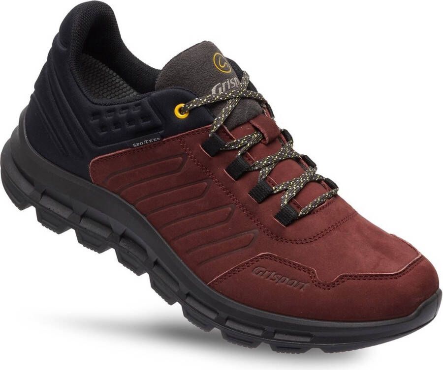 Grisport Street low rood wandelschoenen dames