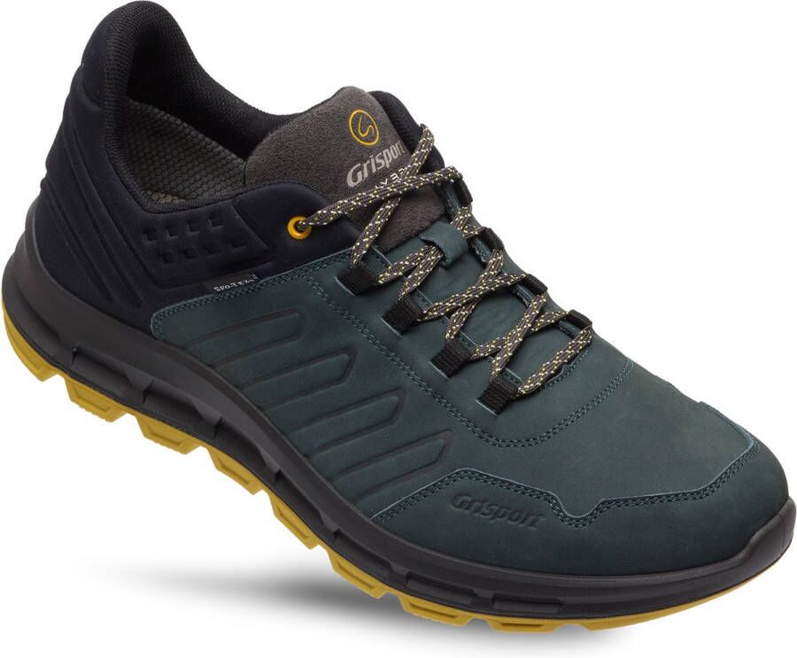 Grisport Street Low Wandelschoenen Unisex Black Mustard