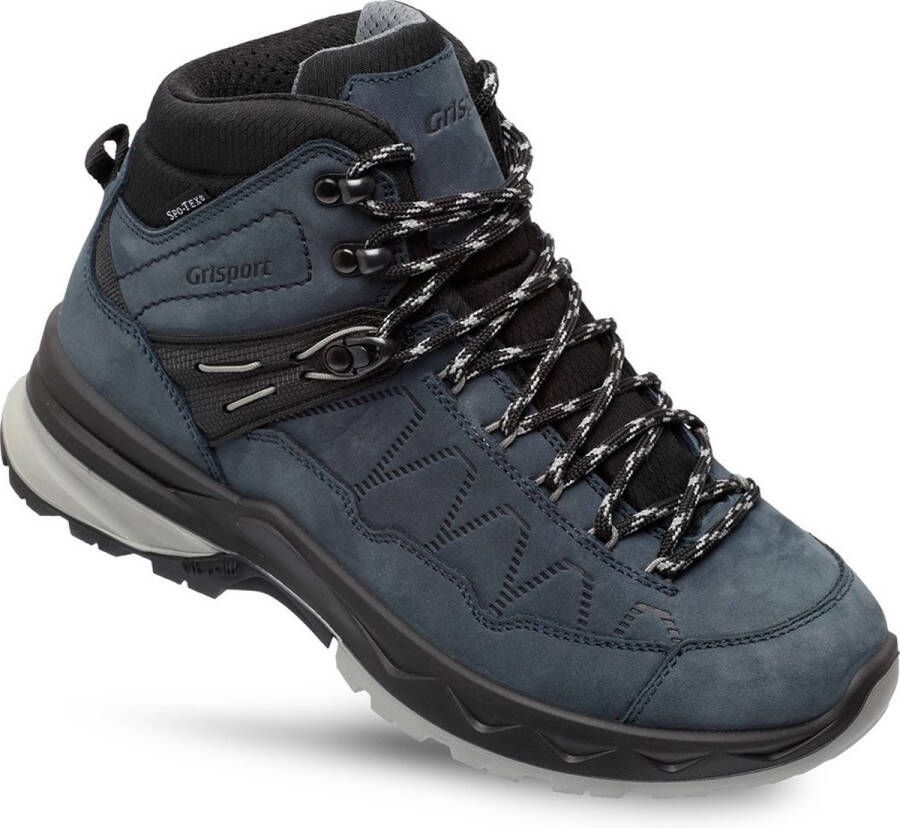 Grisport Tampa Mid blauw wandelschoenen uni (14903-06)