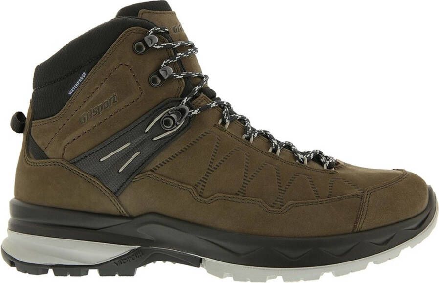 Grisport Gri Tampa Mid Wandelschoenen Heren Halfhoog Bruin