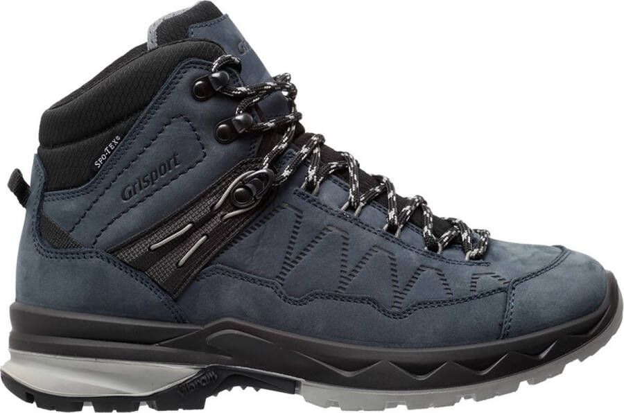 Grisport Tampa Mid blauw wandelschoenen uni (14903-06)