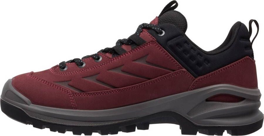 Grisport Terrain low bordeaux wandelschoenen uni (a)