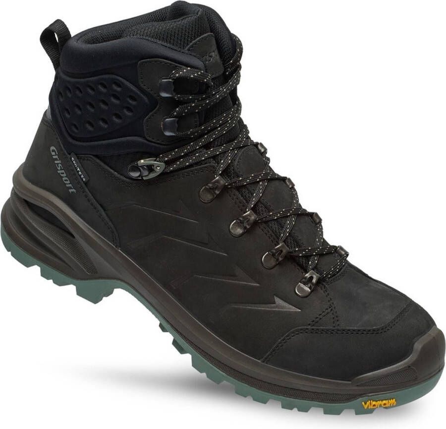 Grisport Terrain Mid Wandelschoen Heren waterdichte mid wandelschoenen Black