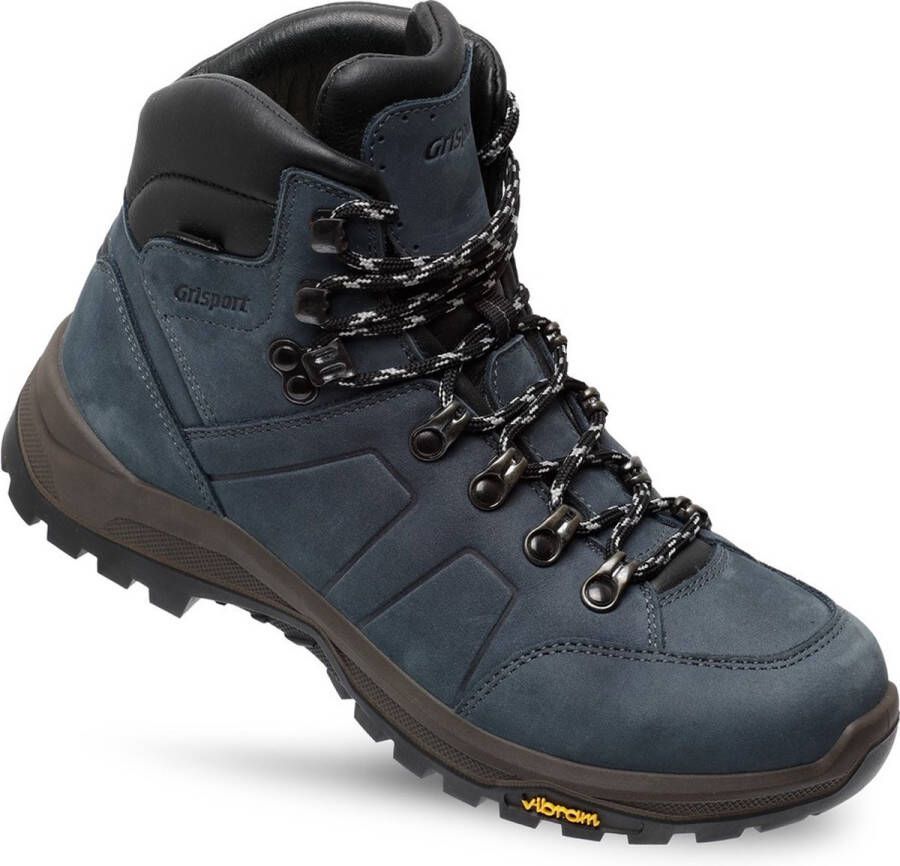 Grisport Utah Mid wandelschoenen blauw Leer Dames