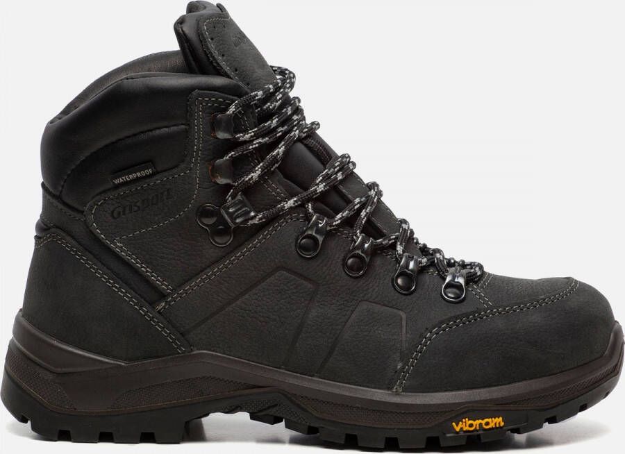 Grisport Utah Mid wandelschoenen grijs Leer Dames