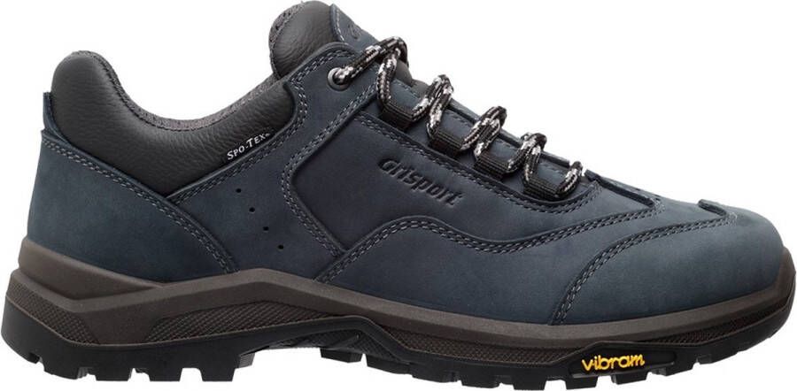 Grisport Walker Low wandelschoenen zwart Nubuck