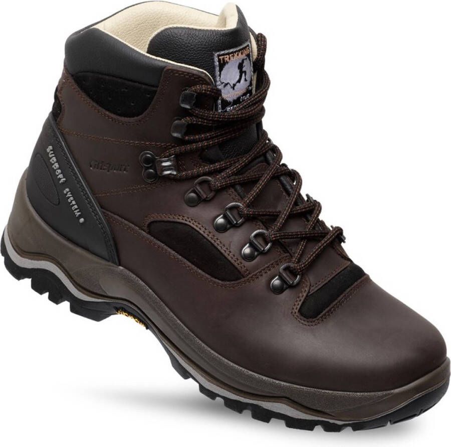 Grisport Wandelschoenen Bergschoenen Merk Model Tiben kleur bruin