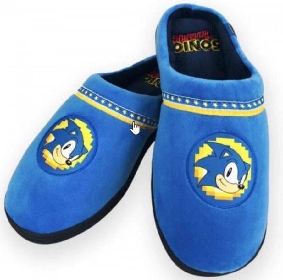 Groovy Sonic the Hedgehog Go Fast Slippers