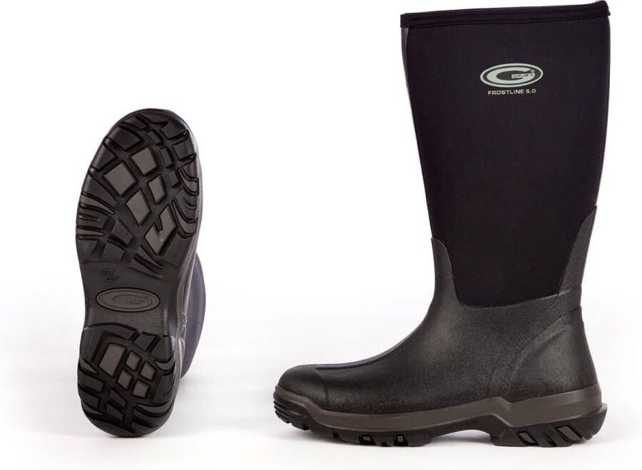 Grubs Gummistiefel Frostline Unisex Classic Wellies Black