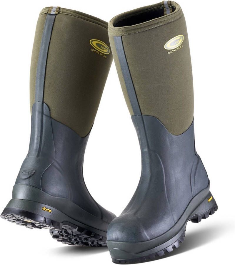 Grubs Gummistiefel Snowline Wellies Green