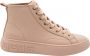 GUESS Invyte Hoge sneakers Leren Sneaker Dames Roze - Thumbnail 2