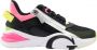 GUESS Bailia Active Dames Sneakers -36 Multi Zwart - Thumbnail 1