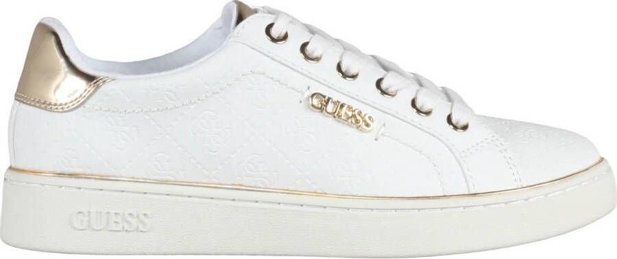 Guess Witte Embossed Bekie Active Lady Sneakers White Dames - Foto 3