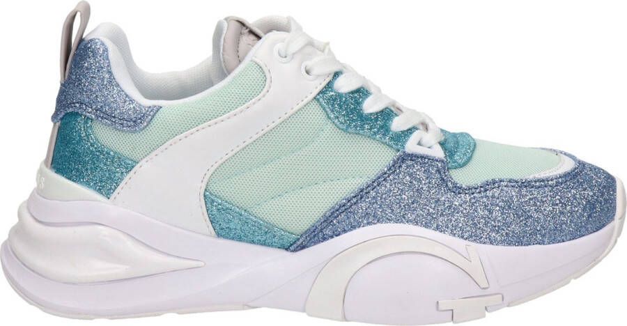 GUESS Bestie3 Lage sneakers Dames Blauw