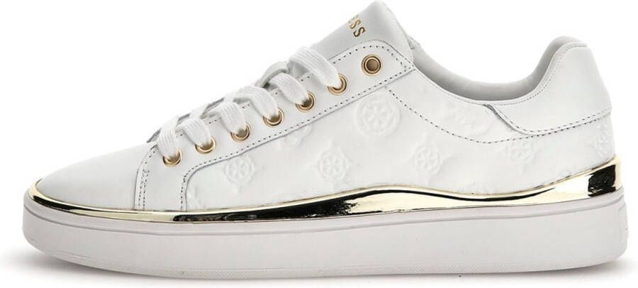 GUESS Bonny Sneakers Leder Dames Wit