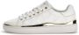 Guess Dames Lage Top Leren Sneakers Bonny Wit White Dames - Thumbnail 3